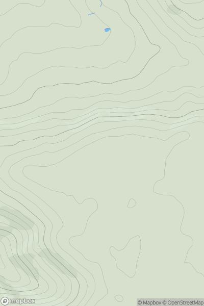 Thumbnail image for Hanging Hill [Central and Eastern England] showing contour plot for surrounding peak